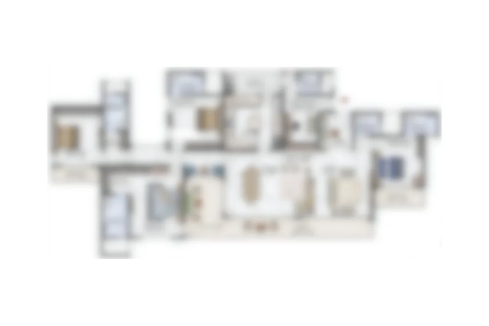 4 Bedroom + 4T + Maid Floor Plan